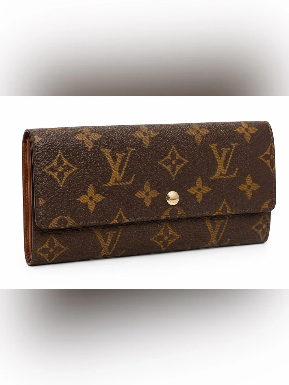 Louis Vuitton Vintage Monogram Sarah Long Wallet Made in France